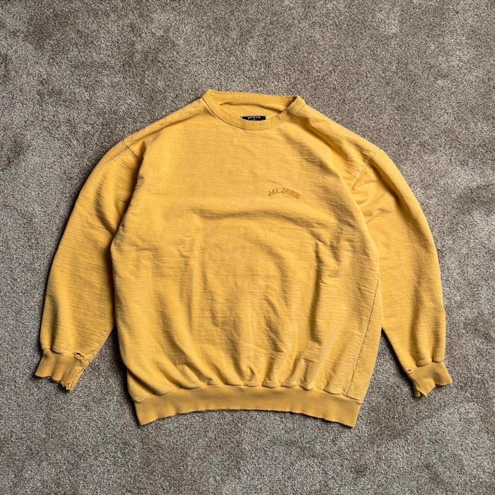 VINTAGE JACOB & LAZERS "SHERBET" DISTRESSED SWEATSHIRT